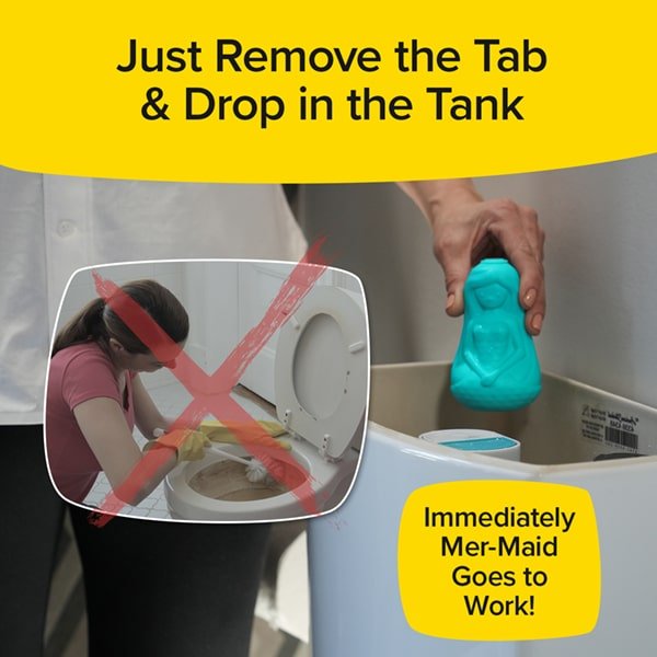 Mer-Maid Automatic Toilet Bowl Cleaner - 6 Pack