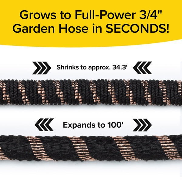 Pocket Hose Copper Bullet (100FT) + FREE 10 Pattern Sprayer