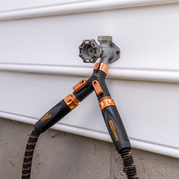 Pocket Hose Copper Bullet 2Way Hose Splitter BulbHead