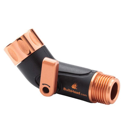 Pocket Hose Copper Bullet Elbow Connector