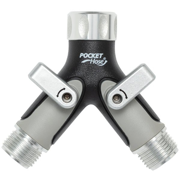 Pocket Hose Silver Bullet 2-Way Hose Splitter