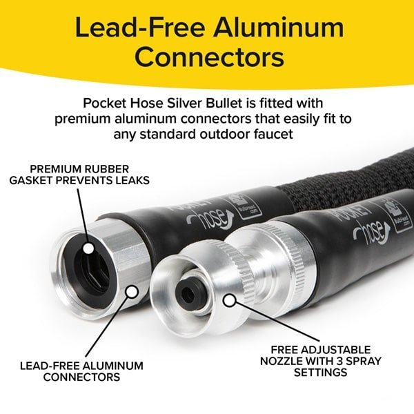 Pocket Hose Silver Bullet - 100 FT
