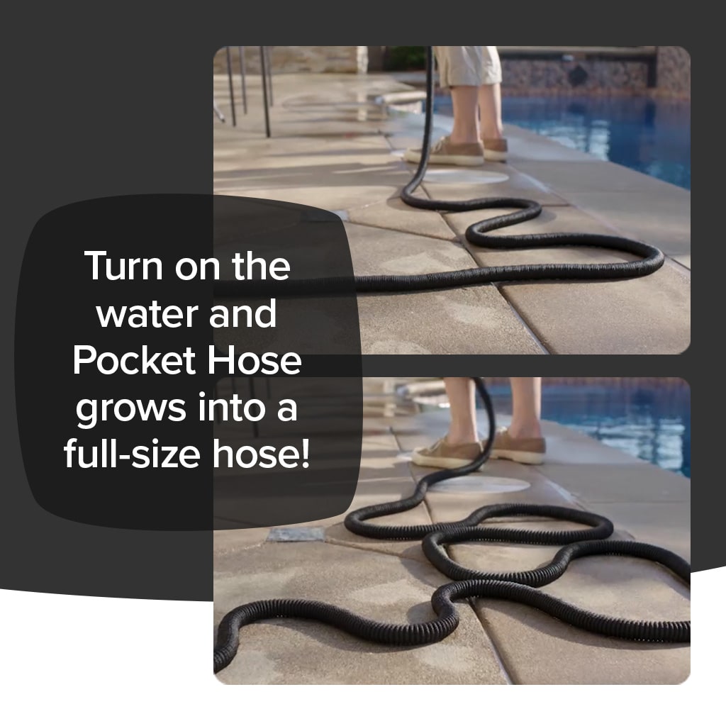 Pocket Hose Original Silver Bullet Water Hose by BulbHead