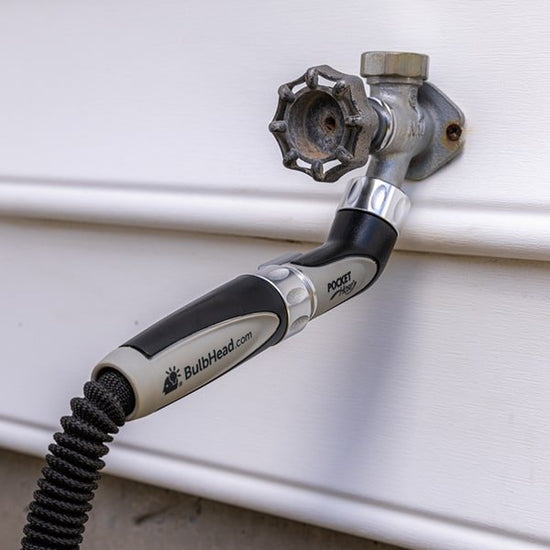 Pocket Hose Silver Bullet Elbow Connector BulbHead