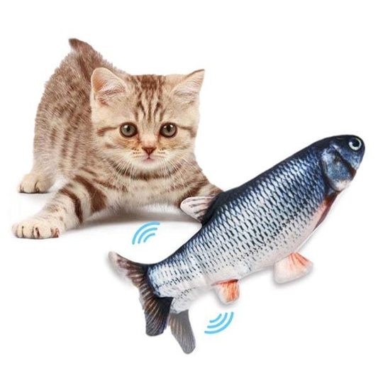 Electric Flipping Fish Toy for Cats