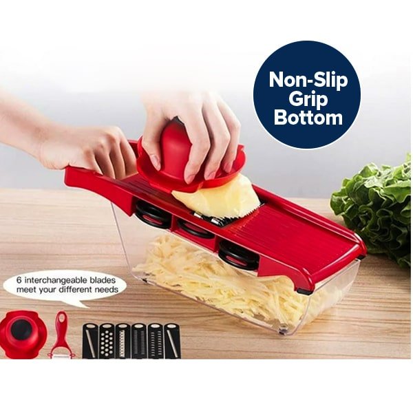 Mandoline Slicer for Kitchen Mandolin Slicing Tool 6 in 1