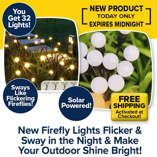 Solar Garden Firefly Lights
