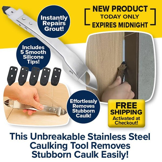 Stainless Steel Caulking Tool