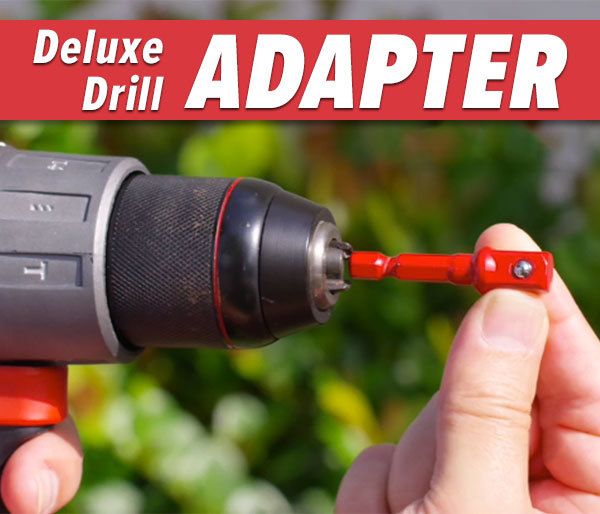 Red Dog Socket + Deluxe Drill Adapter (2-Pack)