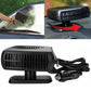Car Heater being use to clear fog off of windshield on car