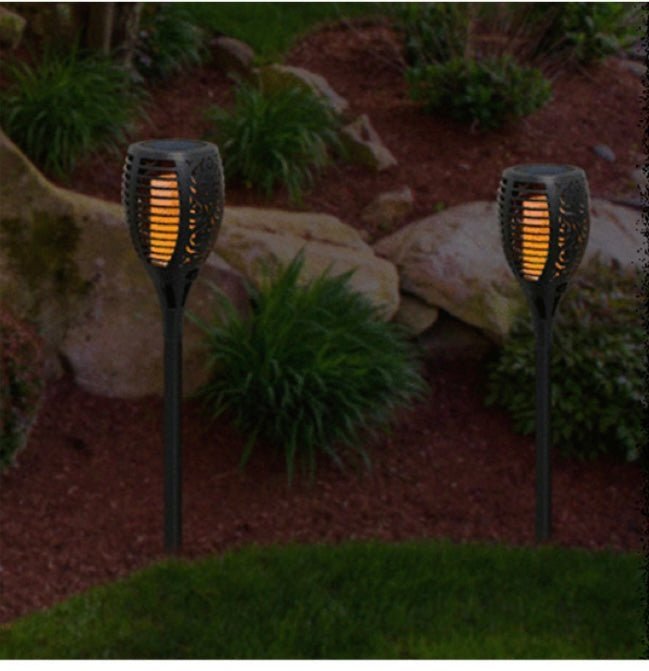 Outdoor Flameless Tiki Torches