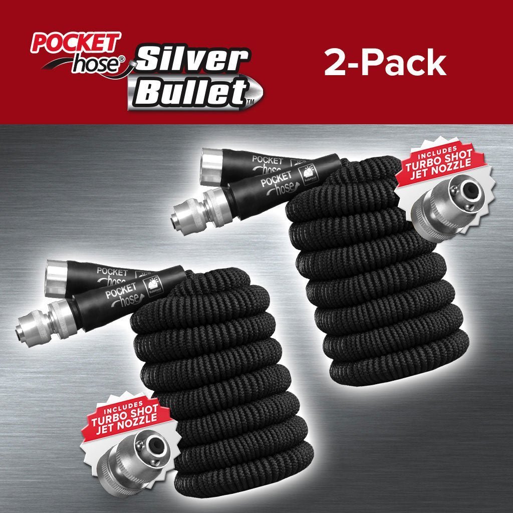 Pocket Hose Silver Bullet 2-Pack (100FT)